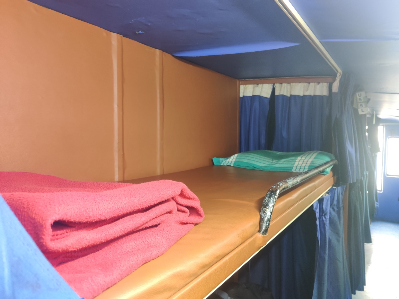 Birth Photo of the KSRTC Bus