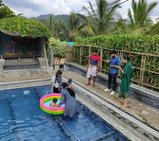 Family 2 bedroom Single Cottage with Private Pool in Wayanad